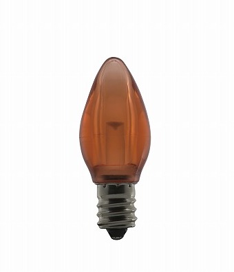 LEDカクテルバルブ　LED-T1-FR　レッド　E12　1W/100V　10球/箱