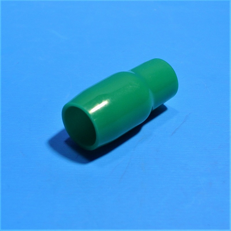 東方電材　ビニールキャップ 　V-100　緑　絶縁キャップ（端子キャップ）端子圧着部カバータイプ　